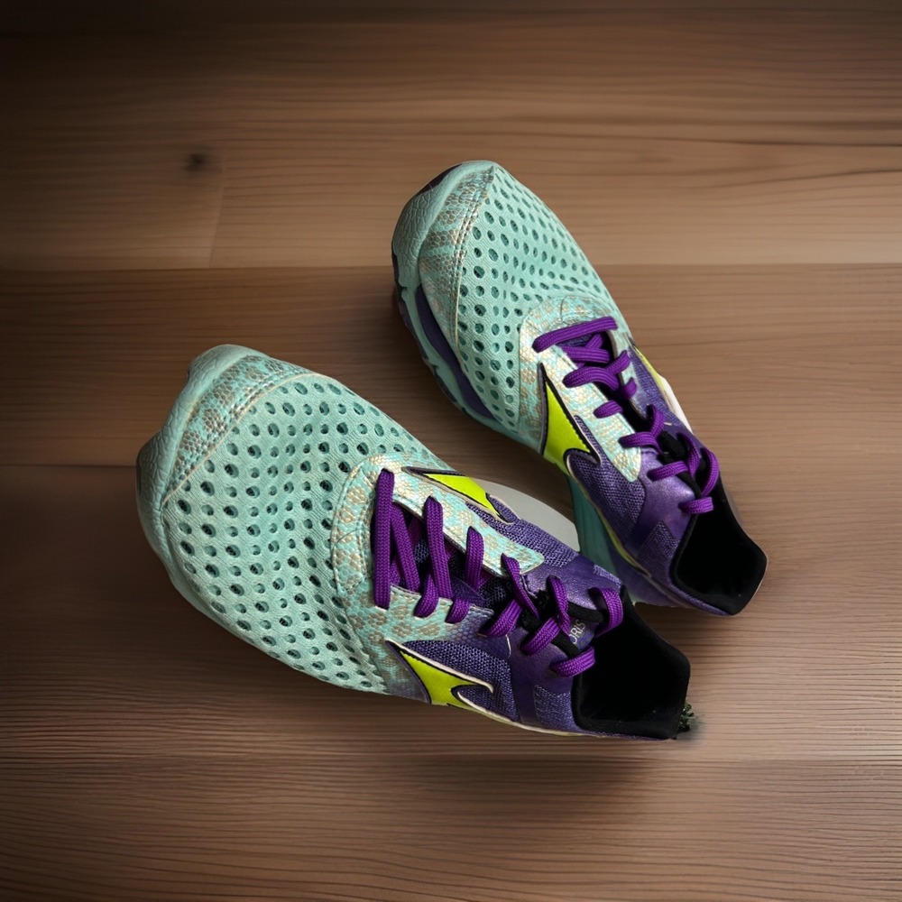 Mizuno Wave Evo Cursoris Women's 7.5‎ Running Shoes Blue 8KN‑38140 Minimalist - Picture 5 of 10